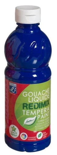 Farba tempera Lefranc&amp;Bourgeois REDIMIX kolor: niebieski 500 ml 1 kol. (188009)