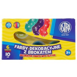 Farba tempera Astra kolor: mix 10 ml 6 kol. (31116001)