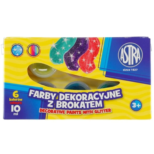 Farba tempera Astra kolor: mix 10 ml 6 kol. (31116001)
