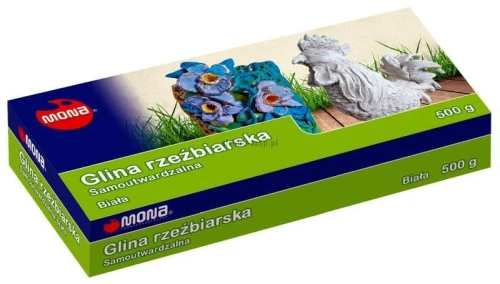 Glinka Mona biała 500g (GSB)