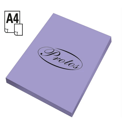 Papier kolorowy Protos ksero A4 - fioletowy 80 g