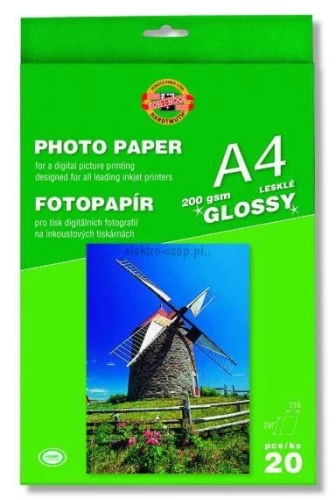 Papier foto Koh-I-Noor A4 200 g 210 mm x 297 mm