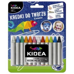 Farba do malowania twarzy Kidea Kidea (KDT12KA)