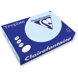 Papier kolorowy Trophee kolorowy A4 - niebieski 160 g (xca42633)