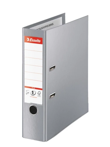 Segregator dźwigniowy Esselte No.1 Power Plus A4 szary 80 mm (81188)
