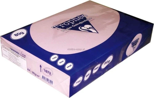 Papier kolorowy Trophee A4 - liliowy 80 g (xca41872)