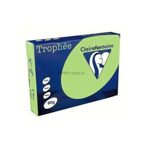 Papier kolorowy Trophee kolorowy A4 - zielony 80 g (xca41777)