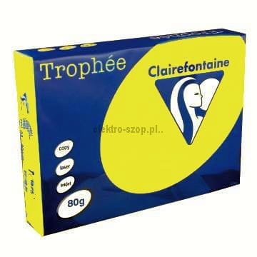 Papier kolorowy Trophee kolorowy A4 - słoneczny 80 g (xca41877)
