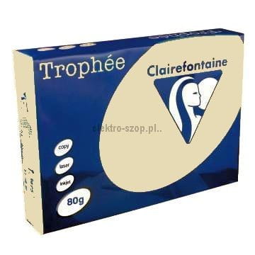 Papier kolorowy Trophee kolorowy A4 - piaskowy 80 g (xca41871)