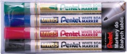 Marker suchościeralny Pentel, mix 1,9 mm okrągła końcówka