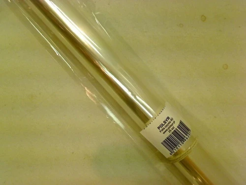 Folia ozdobna Polsyr - przezroczysty 707 mm x 1000 mm