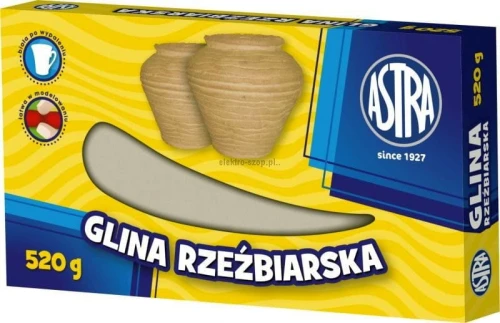 Glinka Astra rzeźbiarska beżowa 520g (83810900)