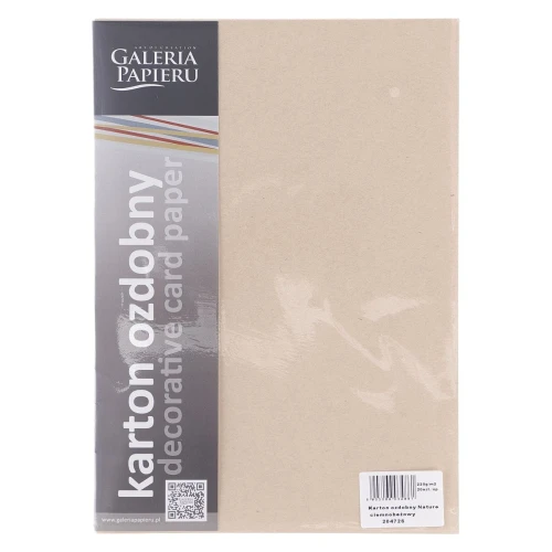 Papier ozdobny (wizytówkowy) Galeria Papieru nature A4 - beżowy 220 g (204726)