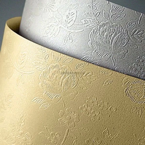 Papier ozdobny (wizytówkowy) Galeria Papieru floral A4 - biały 220 g (203301)