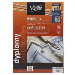 Dyplom Galeria Papieru przyjaciele napisy A4 250 g