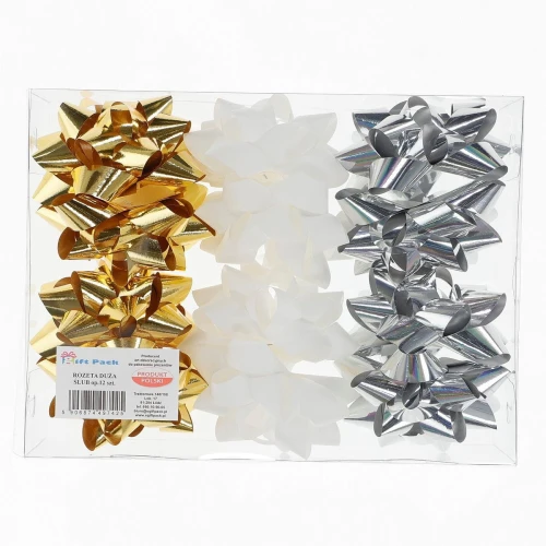 Kokarda Gift Pack rozeta ślub (hurt 130)