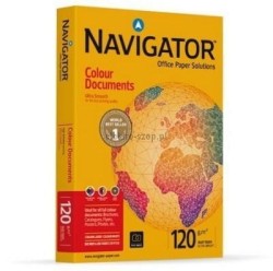 Papier ksero Navigator Colour Documents A4 - biały 250k. 120 g 210 mm x 297 mm (82457)