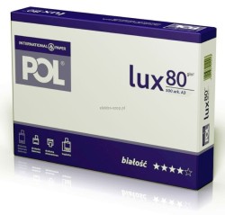 Papier ksero International Paper POL lux A3 - biały 500k. 80 g