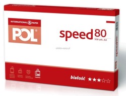 Papier ksero International Paper POL polspeed A3 - biały 500k. 80 g