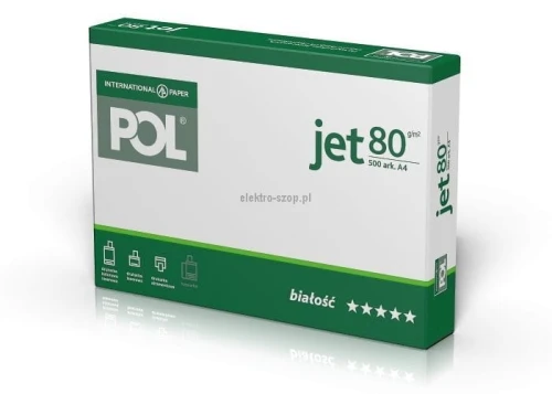 Papier ksero International Paper poljet A4 - biały 500k. 80 g