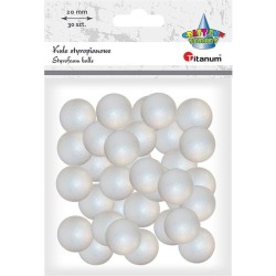 Ozdoba styropianowa Titanum Craft-Fun Series kule (283007)
