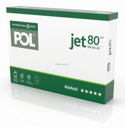 Papier ksero International Paper POL poljet A3 - biały 500k. 80 g