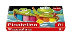 Plastelina Mona 8 kol. mix