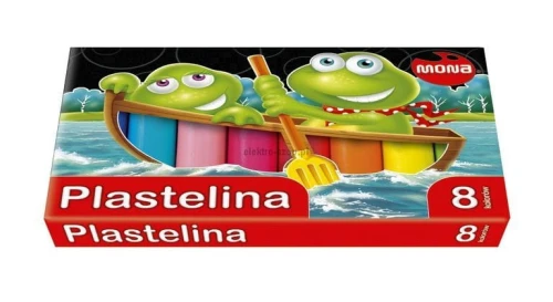 Plastelina Mona 8 kol. mix