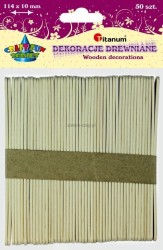 Ozdoba drewniana Titanum Craft-Fun Series patyczki (BG016N)