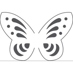 Dziurkacz ozdobny Titanum Craft-Fun Series kreatywny 3D motyl (T-8915-4)