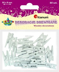 Ozdoba drewniana Titanum Craft-Fun Series klamerki (C293)