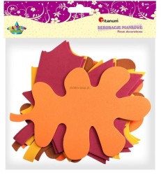 Ozdoba piankowa Titanum Craft-Fun Series liście klonu i dębu 8szt. (EB691)