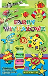 Farba do malowania na szkle Titanum 10,5 ml 7 kol. (4037)