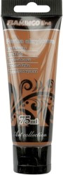 Farba akrylowa Flamingo Line kolor: brązowy jasny 75 ml (085)