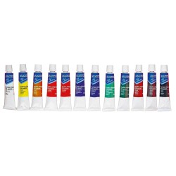 Farba olejna Flamingo Line kolor: mix 12 ml 12 kol.
