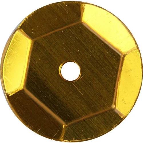 Cekiny Titanum Craft-Fun Series okrągłe 9mm złote 14 g (268299)