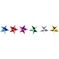 Cekiny Titanum Craft-Fun Series gwiazdki 15mm mix 14 g (CG035)