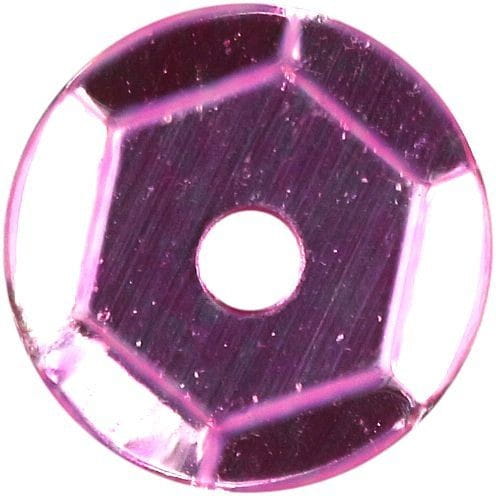 Cekiny Titanum Craft-Fun Series okrągłe różowe 14 g (CM6P)