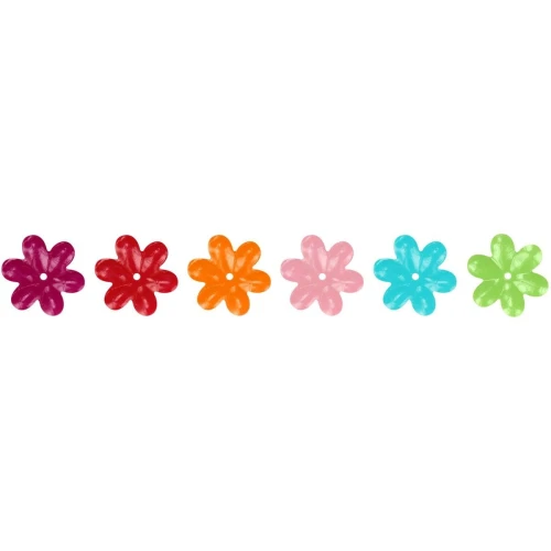 Cekiny Titanum Craft-Fun Series kwiatki kolorowe 14 g (CK061)