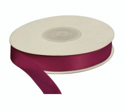Wstążka Titanum Craft-Fun Series satynowa bordowa 12 mm 25 m (311970)