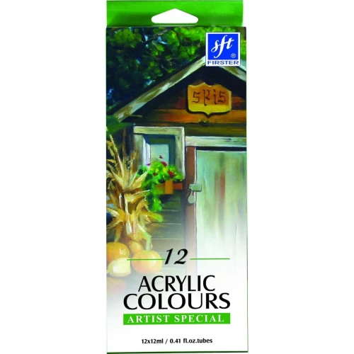 Farba akrylowa Firster kolor: mix 12 ml (FAC-121)