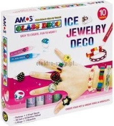 Farba do malowania na szkle Amos kolor: mix 10,5 ml 8 kol. (GD10P10IJ)