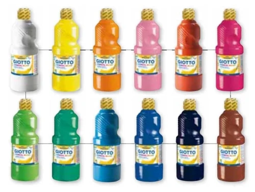 Farba tempera Giotto kolor: zielony 500 ml 1 kol. (535312)