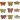 Ozdoba drewniana Titanum Craft-Fun Series motyle (18AQE-20)