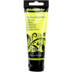 Farba akrylowa Flamingo Line Fluo kolor: żółty 75 ml (100)