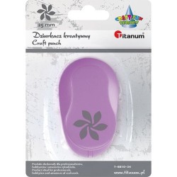 Dziurkacz ozdobny Titanum Craft-Fun Series 25mm kwiat (T-8810-34)