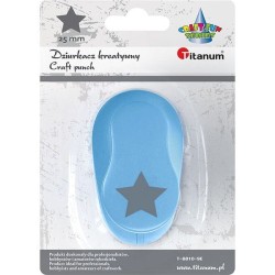 Dziurkacz ozdobny Titanum Craft-Fun Series 25mm gwiazda (T-8810-9e)