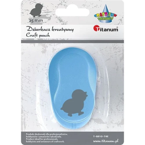 Dziurkacz ozdobny Titanum Craft-Fun Series 25mm kurczaczek (T-8810-74e)