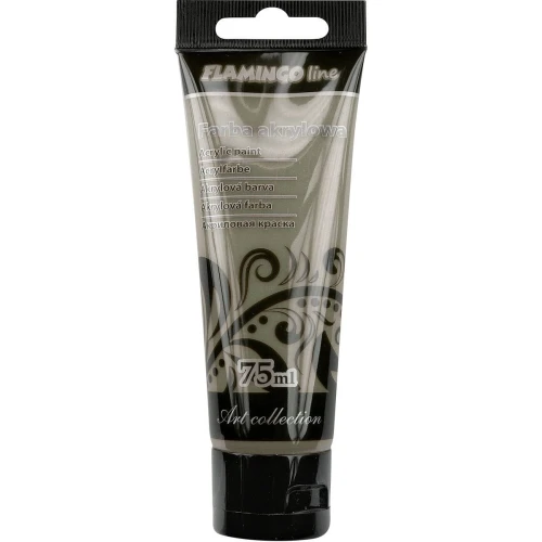 Farba akrylowa Flamingo Line kolor: szary 75 ml (097)