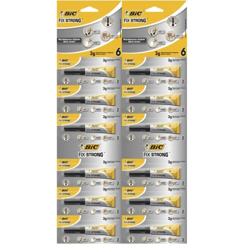 Klej błyskawiczny Bic Fix Strong 3 g (904826)